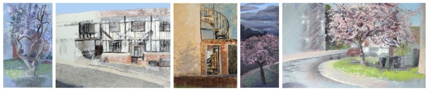 All spring sketches small